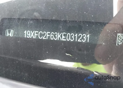 2019 Honda Civic Lx from USA, damaged, VIN 19XFC2F63KE031231